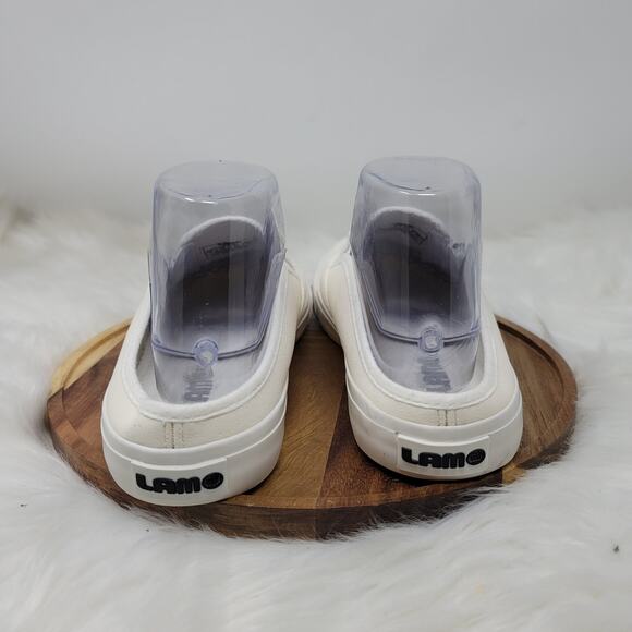 LAM Women's White Slip-On Athletic Comfort Shoe 9 - Picture 3 of 7